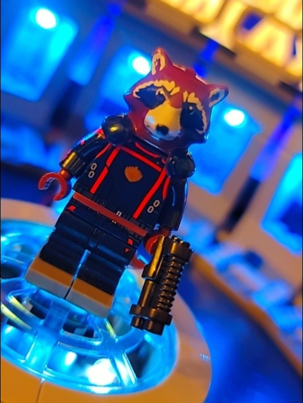 Guardians Of The Galaxy Rocket Minifigure Lego Compatible
